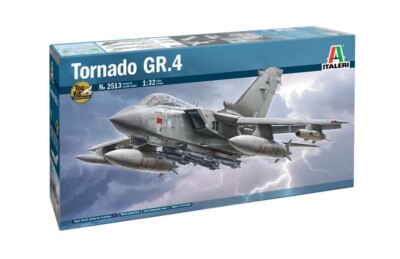 Italeri 2513 1/32 Scale Model Aircraft Kit RAF Panavia Tornado GR.4 w/PE Parts