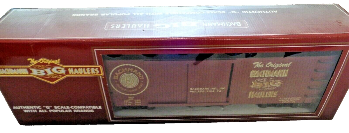 Bachmann Big Haulers Car G Scale 10th Anniversary Bachmann Big