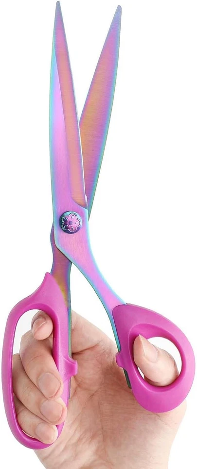 Professional Heavy Duty 8.3" Titanium Shears - Perfect for Tailoring & Quilting - Image 3 of 4