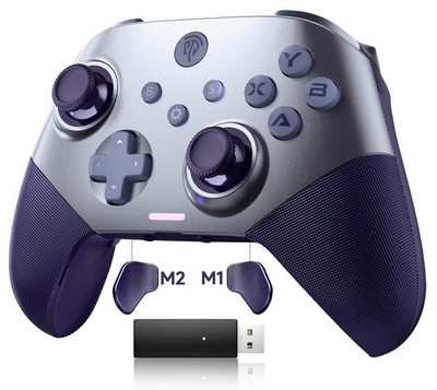 EasySMX X10 Wireless PC Controller with Dual Hall Effect, Bluetooth Controlle...