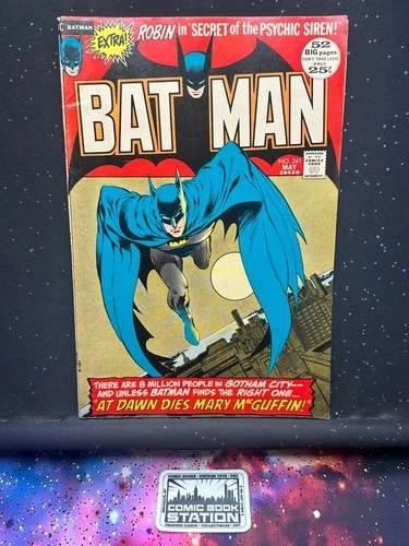 Batman #241 Raw VG/FN- 1st Print Neal Adams Classic! Cover Vintage DC Comic '72