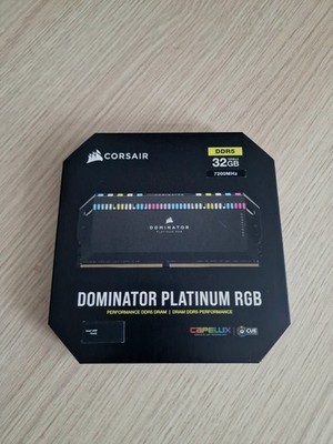 Corsair Dominator Platinum RGB 32GB (2x16GB) DDR5-7200 CL34 Schwarz OVP wie Neu