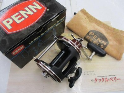 Penn Special Senator 113H2LW4/0 Baitcastrolle mit Klemmen und Box