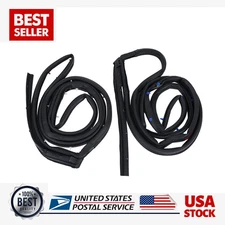 Door Rubber Seal Weatherstrip For Nissan SENTRA 2013-2018 Pair Rear RH&LH