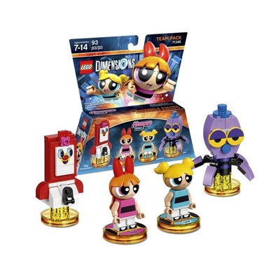 Lego Dimensions Team Pack 71346 - The Powerpuff Girls - Blossom, Bubbles, & Octi