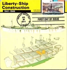 Dr Jim Stamps Maximum Card Liberty Ship Forever Fdc
