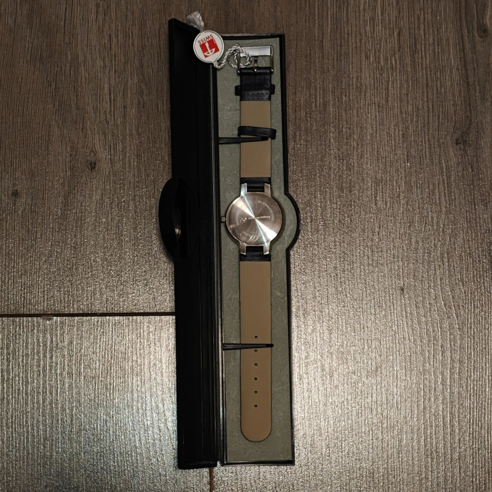 Reloj Cuarzo Vintage Volkswagen Fundación Hecho en Suiza Ref 280.98 con Caja y Etiqueta - Foto 3 de 4