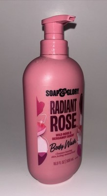 Soap & Glory Radiant Rose Body Wash 16.9 Fl Oz Nourishing Wild