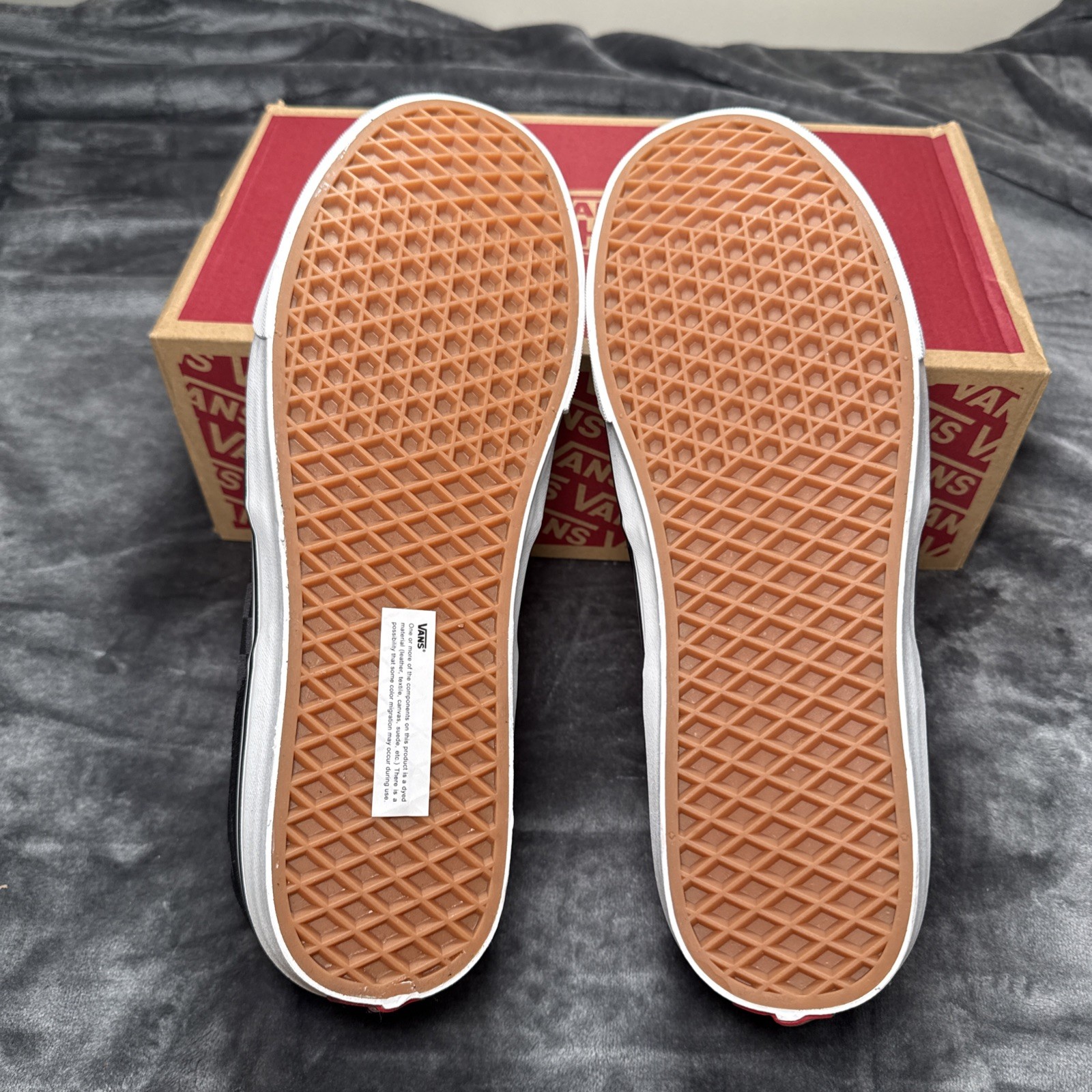 Vans Brooklyn LS Checkerboard Size 13 Men's Canvas Suede Skate Shoes NEW thumbnail 6