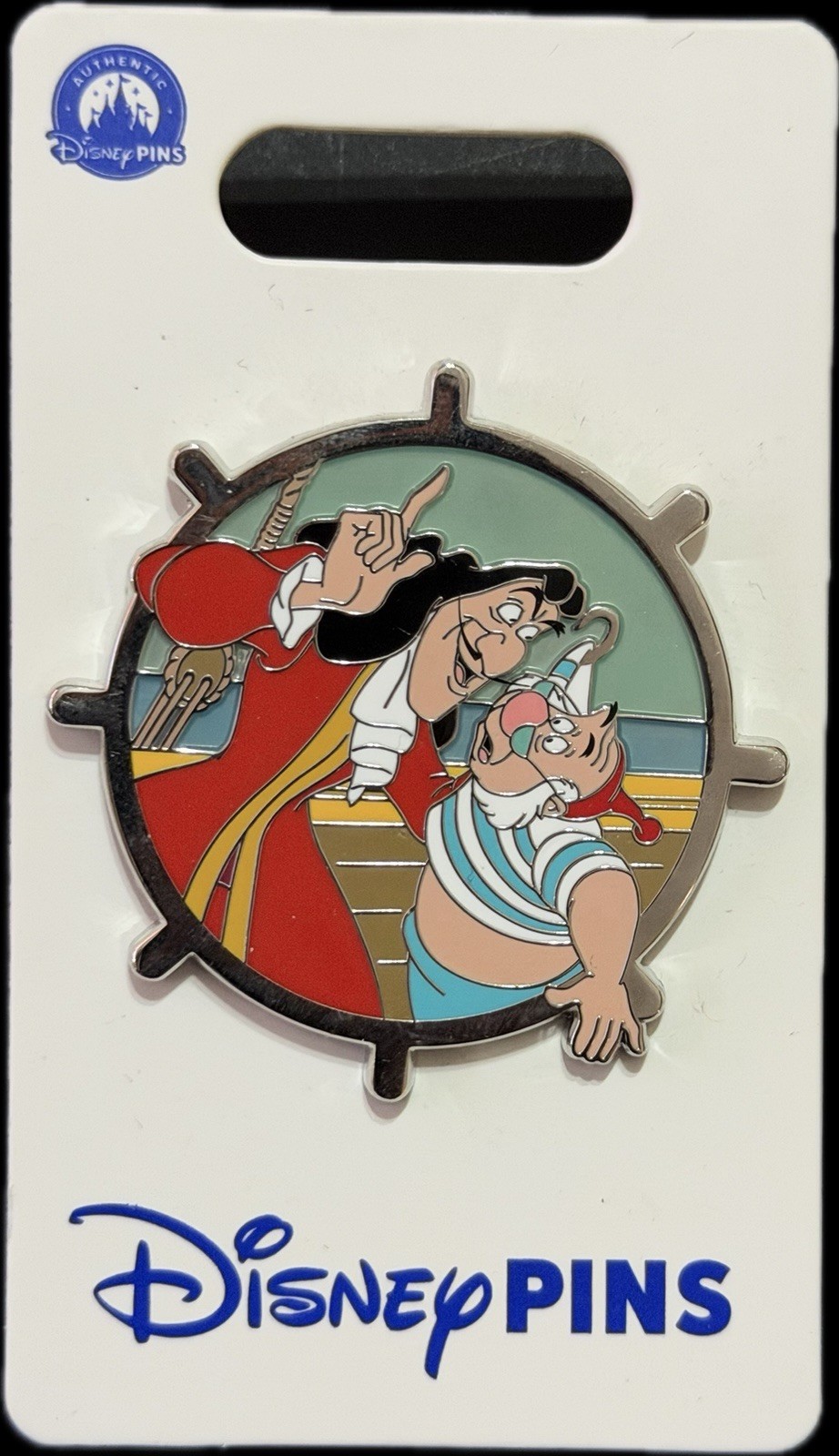 2026 Disney Parks Peter Pan Hook And Mr. Smee Pin