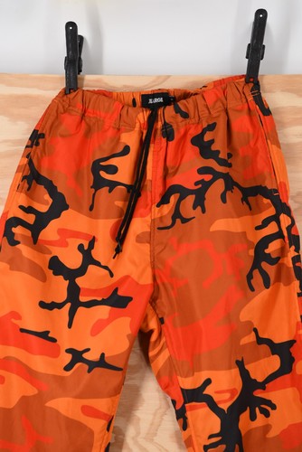 Vintage Orange Camo XLARGE LA RARE!! Joggers Pants Streetwear Mens Small - Picture 4 of 12
