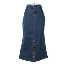 Fei Tian Shuang Xiong, Jeansrock, Größe: XL, Blau, Acryl, Denim, Damen #XyZ