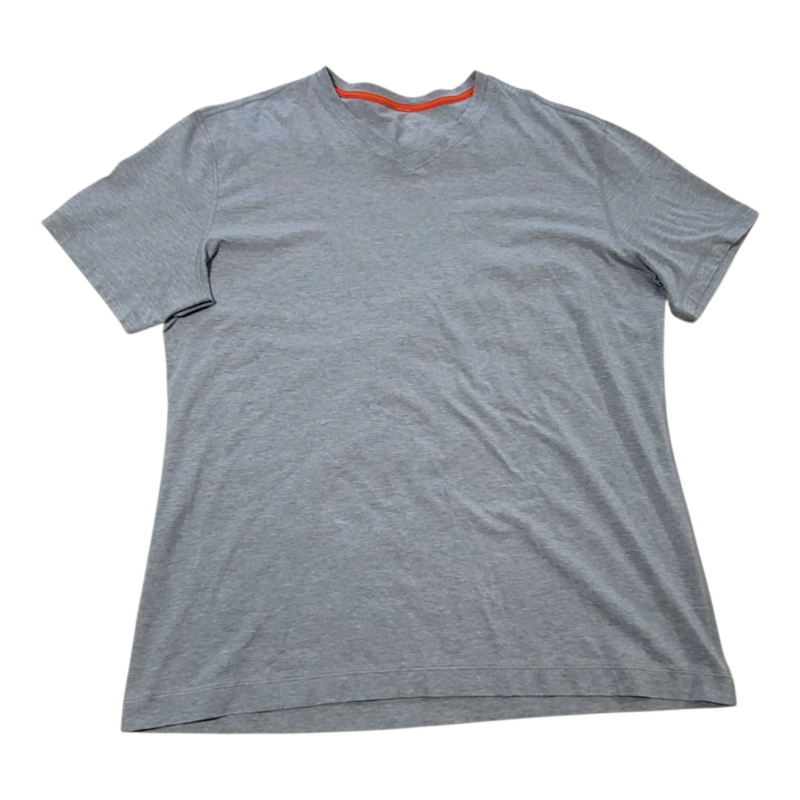 Lululemon Short Sleeve Crew Neck T Shirt Men’s L Gray Lightweight Stretch