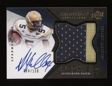 2012 Stephen Hill Upper Deck Exquisite Jersey Patch Auto Rookie Rc #084/150