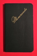 1980’s Federal Supply Service Memoranda Memo Book USMC Army Government Issue Vtg