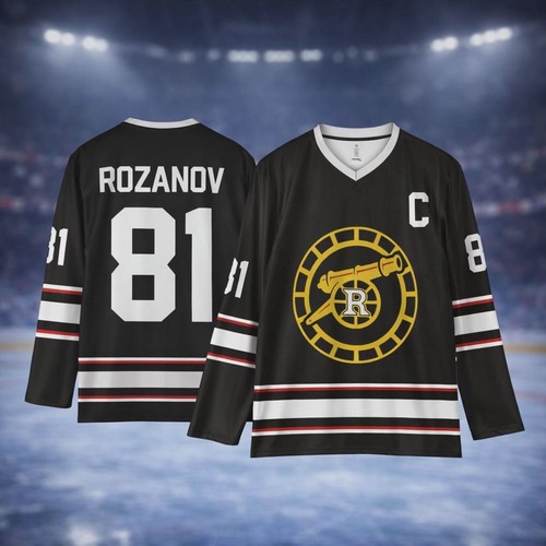 Heated Rivalry Inspired Ilya Rozanov & Shane Hollander Hockey Jersey