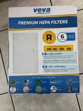 VEVA HEPA Filter Replacement 6 Pack - Compatible w/Honeywell Air Purifier Series