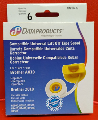 Dataproducts Universal Lift Off Tape Spool Typewriter Eraser Tape Brother AX10