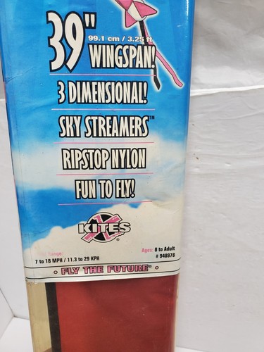 NEW! X-Kites Red Baron 39” 3D Nylon Toy Kite Kit Plane Airplane 2003 - Picture 4 of 12