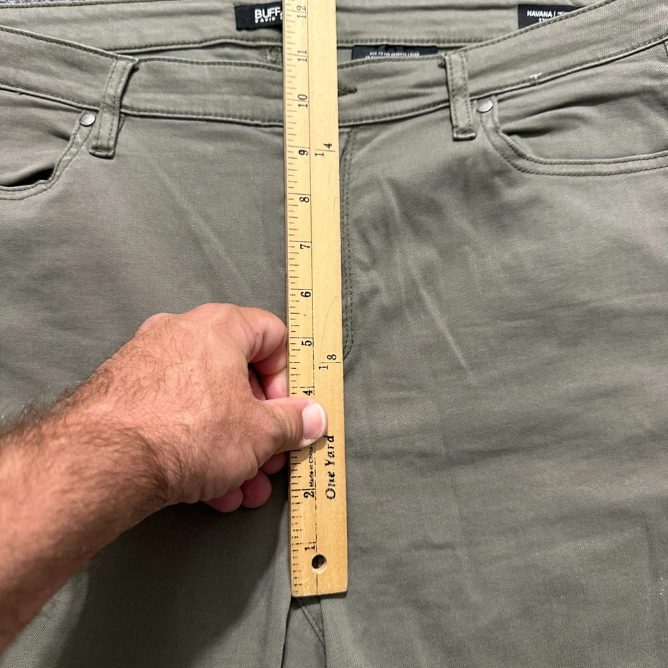 Buffalo David Bitton Havana High Rise Soft Stretch Ankle Pants Womens Size 12/32 - Image 3 of 4