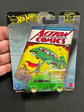 Hot Wheels Premium Pop Culture Superman Action Comics #1 Action Sedan HVJ50 1:64