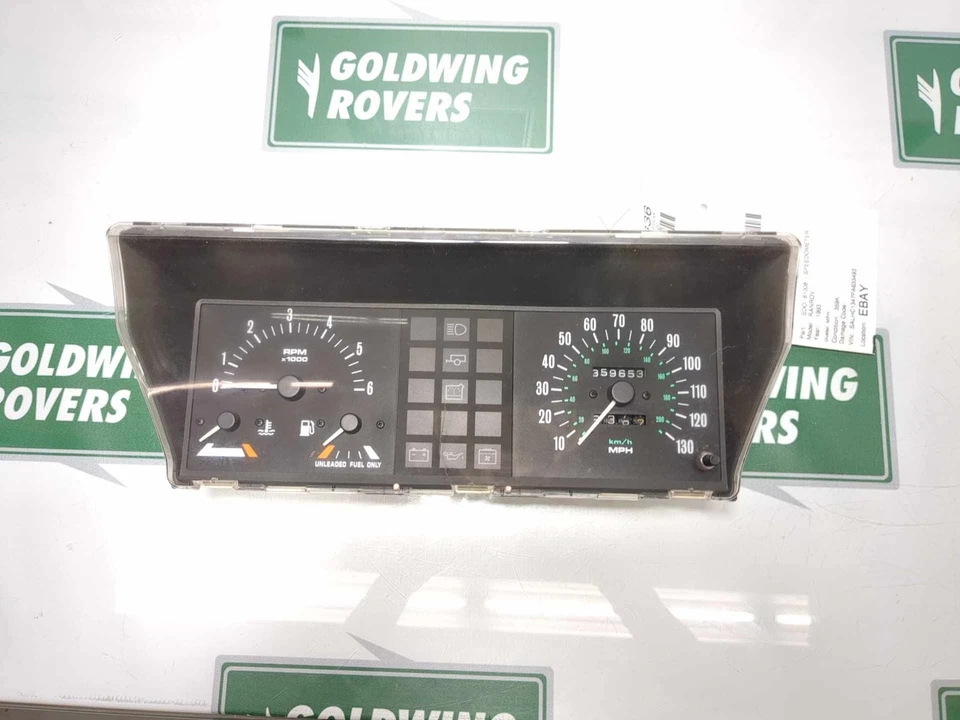 91 92 93 94 Land Rover Range Rover Classic painel de velocímetro MPH - Imagem 2 de 4