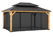 Mosquito Netting Fits 12x16foot. Has Metal Zippers. Brand New Used Once.