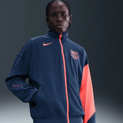 Nike Men's FC Barcelona Total 90 Academy Anthem Jacket size Large Brand new