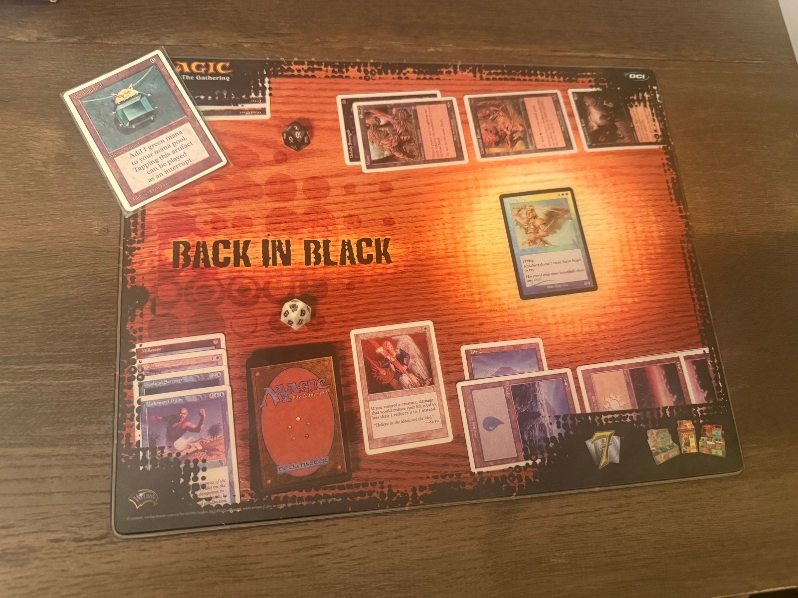 MTG (Magic The Gathering)- Rare 7th Edition Promotional Countertop Display Mat