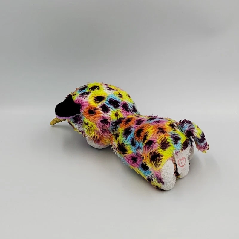 Peluche chat leopard licorne Gros yeux brillant Giselle TY - 31761 - Photo 2/2