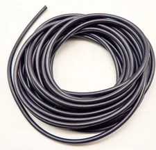 THE DUKE'S BLACK FUEL LINE 2.5mm ID x 5mm OD 25 FEET