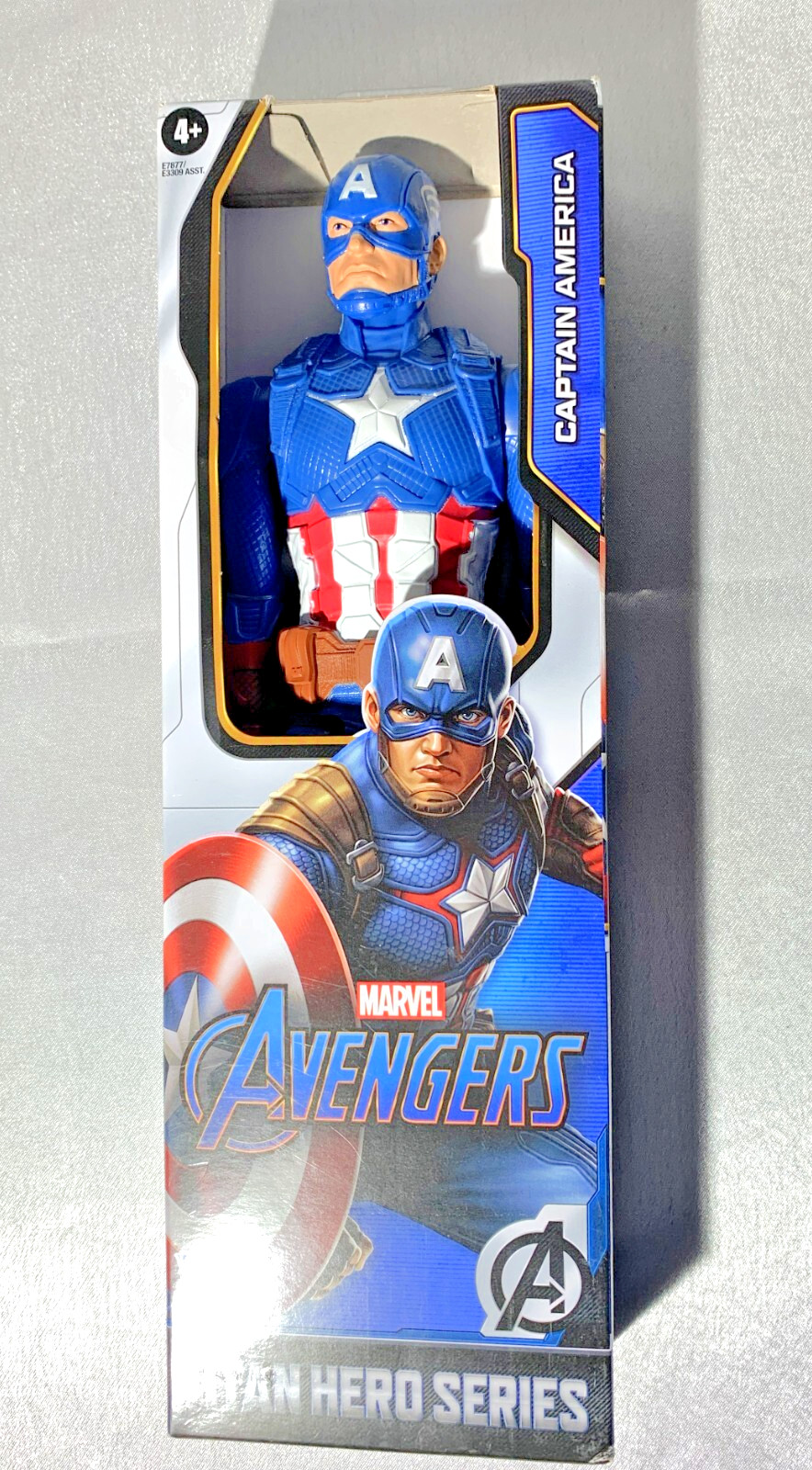 Captain America, Titan Hero Series by Marvel, Action Figure - NEW