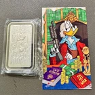 Scrooge McDuck Scarface -"Savage Scrooge M-16" 1 ozt 99.9% Silver Bar - 127/200