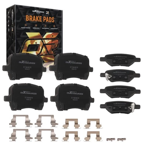 Front & Rear Ceramic Brake Pads Kit for Chevrolet  Malibu 2006-2012 D1160 D1033