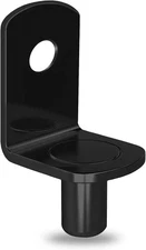 40 Pcs Shelf Pins Pegs,1/4 Inch L-Shaped Support 1/4 Inch, Black 