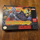 Super Ghouls N Ghosts SNES CIB Complete In Box Tested Working With Manual