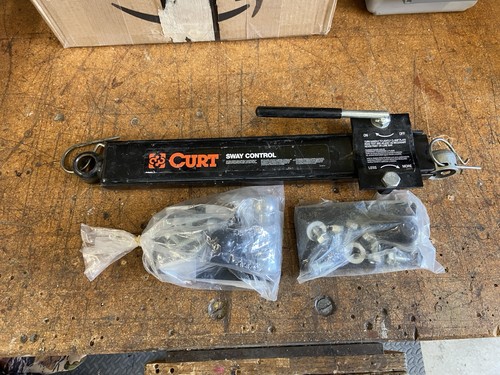Weight Distribution Anti  Sway Control Bar Black - COMPLETE Works W/EZ Lift