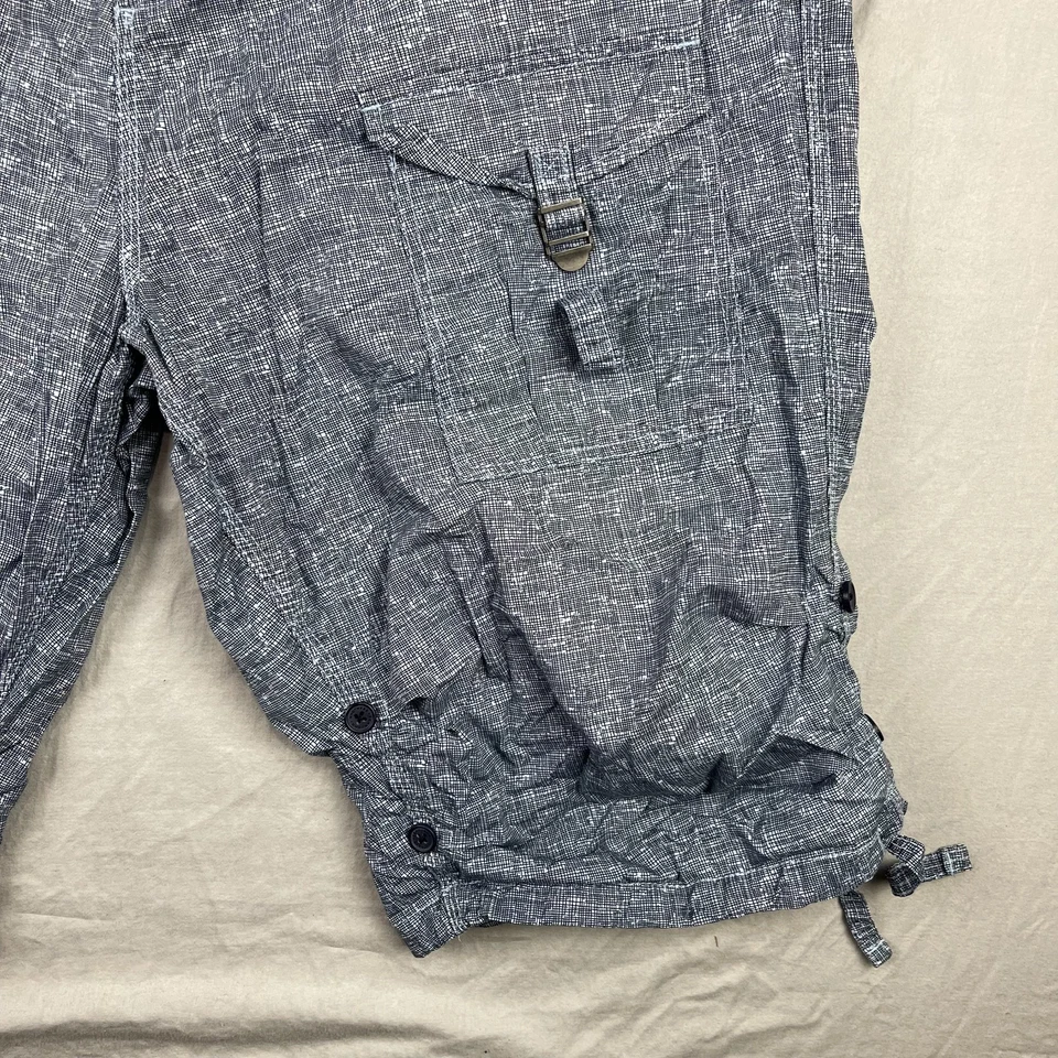 Pantalones Cortos Carga Sean John Para Hombres 38 Azul Paracaidista Militar Sueltos Hip Hop Patinador Foto 3 de 4