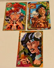 HARI KARI: HER ART IS DEATH #0, 1A, 1B (Black Out Comics 1995) VF/NM