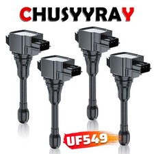4pcs UF549 Newest for OEM Ignition Coils Fit for Nissan Frontier 2.5L2005-2019