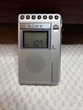 Sony ICF-R351 portable AM/FM radio handheld pocket transistor RARE JAPAN MARKET