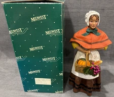 Midwest Fabric Mache Pilgrim Woman Thanksgiving Decoration 10823-9