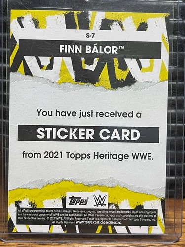 2021 Topps Heritage WWE Base and Insert Singles PICK FROM LIST - Picture 74 of 74