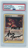 PSA Signed Marc Thompson Pokemon Groudon ex 002 Nintendo Black Star Promo 2003