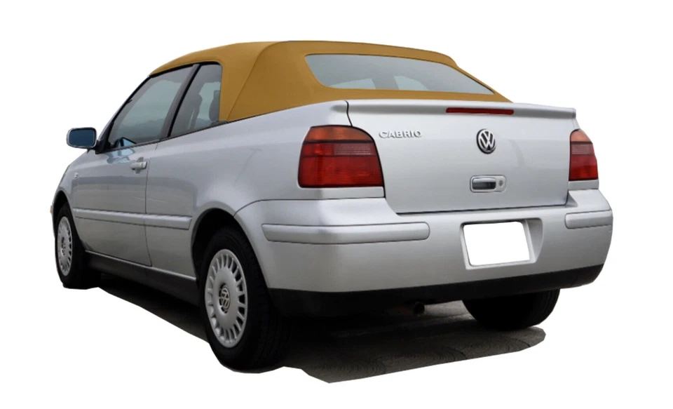 Se adapta a Volkswagen Cabrio 2001-02 convertible techo y ventana de vidrio térmico vinilo bronceado Foto 2 de 2