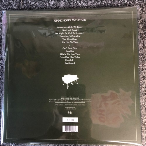 LP KEANE ALBUM HOPES AND FEARS LIMITED EDITION ILPS8145 UK 1ST PRESS 2004 NM-/EX - Picture 18 of 18