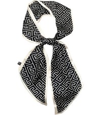 59  Long Silk Like Head Scarf Women's Fashion Square Neck Satin Scarfs for Ba...