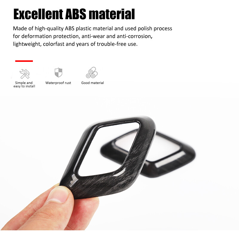 10x Center Panel Decoration Cover Trim Frame Kit for Ford F150 15-20 Wood Grain