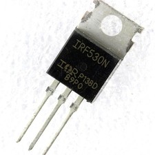 10 PCS IRF530NPBF IRF530N Power MOSFET TO-220 IR NEW IC