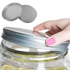 2 Gallon Mason Jar Lid Replacement Lid for Beverage Dispenser Metal Lid 5 5/8 In